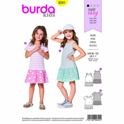 Burda schnittmuster 9341 super - burda,