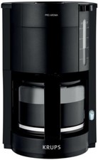 Krups F30908 ProAroma Filterkaffeemaschine + Glaskanne Kaffeemaschine 10 Tassen