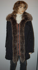 BRAX 2 in 1 Parka mit Blaufuchs Kragen   Gr. 40 NP 249