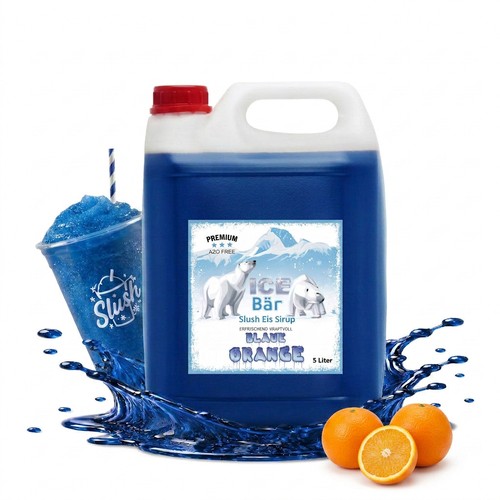 Ice bär slush sirup - slush, blaue