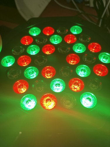 36x rgb led - led, par