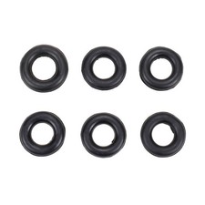 6x Auspuffgummi Rund Haltering