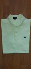 Burberry Poloshirt Gr. 8 ca. Gr. 54 Gelb Baumwolle Top Zustand