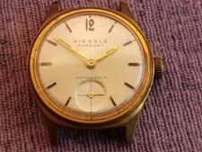 Vintage Herren Armbanduhr Kienzle Markant Antimagnetic Mechanisch Handaufzug Uhr