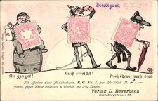 Ganzsachen Briefmarken Ak Schmidthammer, Mir gangst, Es ist... - 4889976