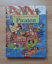 Puzzlebuch Piraten Wimmelbuch lesen suchen Buch Jungs Mädchen Spielzeug Puzzle 