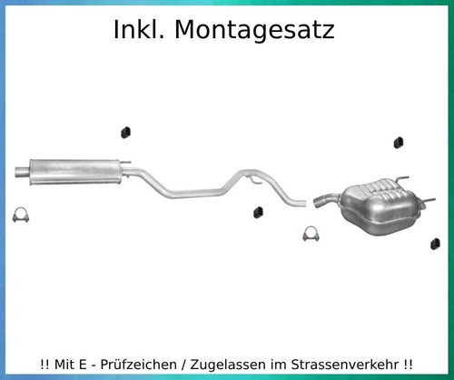 Auspuffanlage opel vectra - opel,