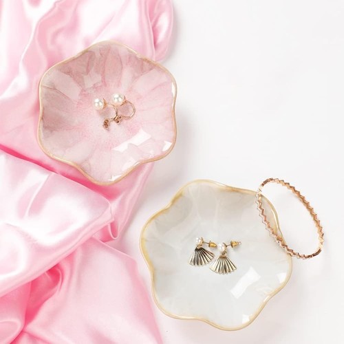 Keramik schmuckschale blume - keramik,