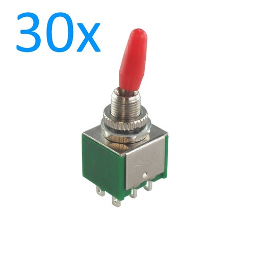 30x miniatur kippschalter - 30x, miniatur-kippschalter