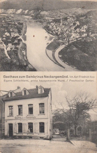Neckargemünd mit gasthaus - neckargemünd,