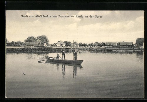 Ansichtskarte alt schadow - ansichtskarte, alt-schadow