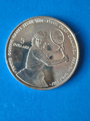 Steffi graf münze dollar - steffi, münze,