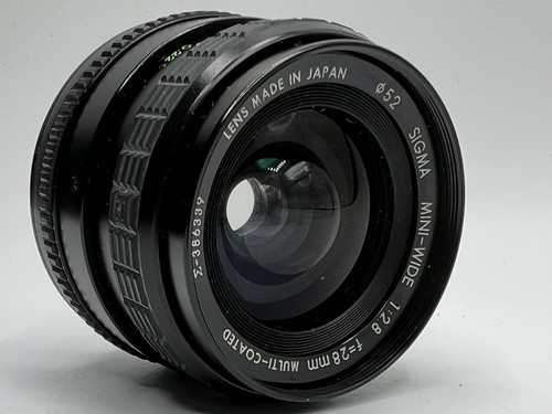 Sigma mini wide 28mm 8 - sigma, mini-wide