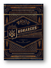 Monarch Black/Blue Playing Cards by Theory11