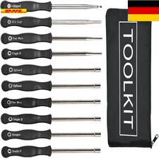 Edelstahl-Vergaser-Einstellwerkzeug | 10-teiliges Set | Splined + D-Form