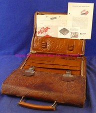 Gossen Aktenkoffer mit Tippa - Schreibmaschine alt antik - Samlg. Haußmann 2360