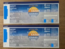 2 Tickets "Roland Kaiser - Das