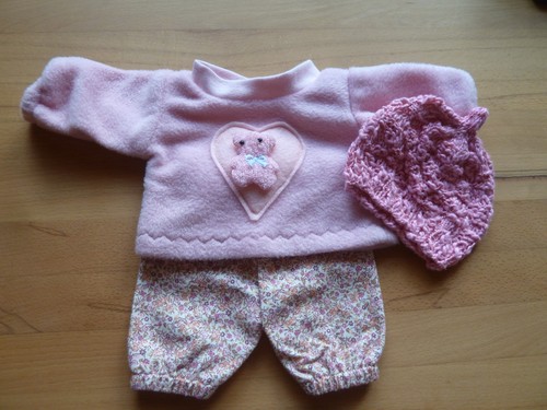 Puppenkleidung pullover hose - =, pullover,hose