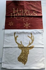 2 Weihnachts Dekokissenbezüge ? LeGer by Lena Gercke ? 50x50 cm? Baumwolle