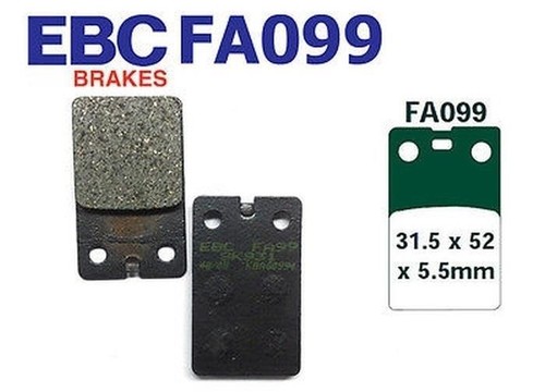 Ebc bremsbeläge fa099 für - ebc,
