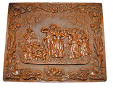 F. B. SMITH & HARTMANN N.Y. Bakelit Relief Schatulle 19. Jh. Schutzhülle