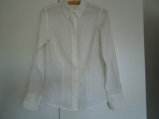 ROSSANA DIVA - flotte Bluse / Hemd - Leinen - weiss - Caliban Friedmann  Neu !!!