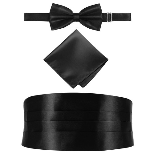 Kummerbund herren schwarz - kummerbund,