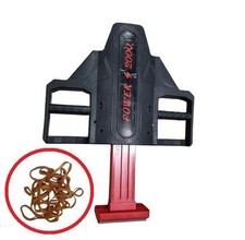 10 x 120x10mm Gummiband für