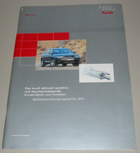 Selbststudienprogramm ssp 241 - selbststudienprogramm,