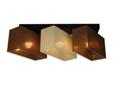 Decken Lampe Leuchte braun