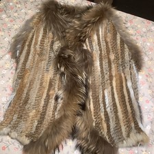 Echtpelzweste, Gr. M/ L