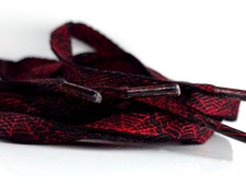 Schnürsenkel Spinnennetz