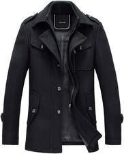 Herren wintermantel wolle - herren,