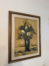 Gemälde Öl Leinwand Antik