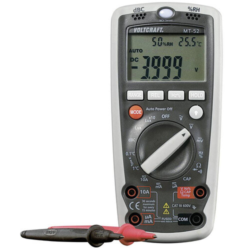 Voltcraft 122900 52 - voltcraft, mt-52