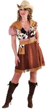Cow girl kostüm kleid - kostüm,