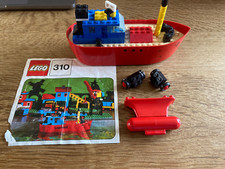 Wo) LEGO LEGOLAND SET 310 Schlepper Schiff Boot Tug 1 Gewicht ohne OBA+OVP