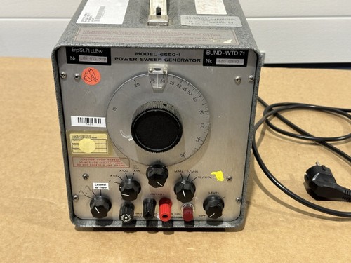 Solar 6550 power sweep - 6550-1,