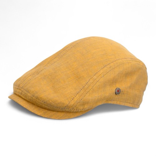 Schiebermütze ocker flatcap - schiebermütze,