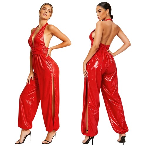 Damen wetlook overall - damen,