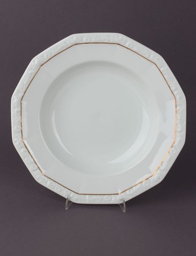 Rosenthal maria weiss - weiss, goldrand