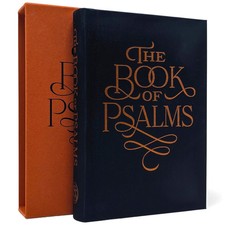 The Book of Psalms FOLIO SOCIETY 2017 King James Version of Bible NEW EDITION