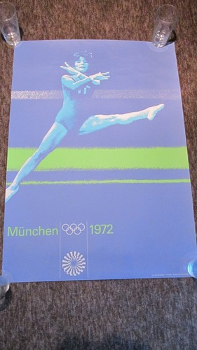 Olympische spiele 1972 plakat - spiele,