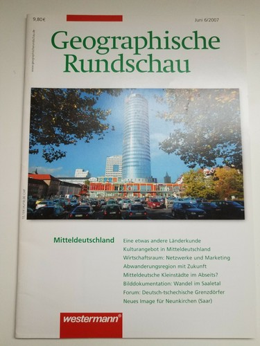 Geographische rundschau - geographische,