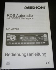 Betriebsanleitung MEDION RDS