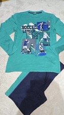 Schlafanzug Gr.176 Fußball ⚽️  YIGGA ***NEU***