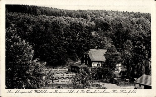 Burghaun hessen - ak, in