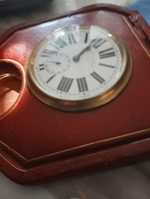 Antike Walter Jones (London) Reiseuhr mit Key, die Uhr läuft