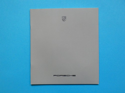 Prospekt katalog porsche - /,