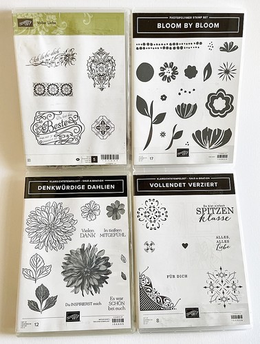 Stampin stempelset 4er - stampin,